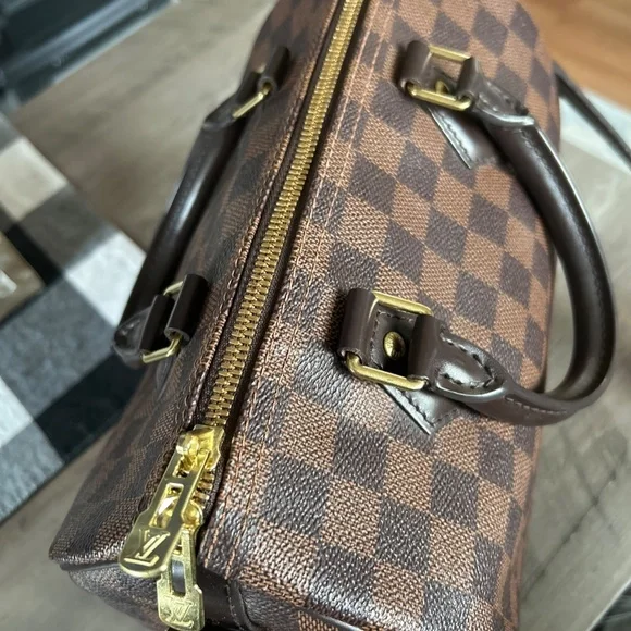 Louis Vuitton Damier Ebene Speedy Bandouliere 25 - Picture 12 of 16